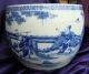 Antique Chinese Porcelain Blue White Jar Urn Marked Signed Qing Dynasty Vases photo 5