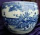 Antique Chinese Porcelain Blue White Jar Urn Marked Signed Qing Dynasty Vases photo 7