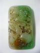 100% Chinese Perfect Old Jade Pendant /both Side Carved A Long Dragon Necklaces & Pendants photo 1