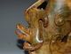 Rare Antique Chinese Old Jade Carving Powerful Beast Cup Nr Other photo 5