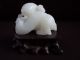Chinese White Jade Carving Boy With Hat Other photo 2