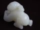 Chinese White Jade Carving Boy With Hat Other photo 5