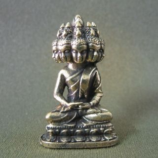 Millionaire Buddha Prosperity Lucky Charm Thai Amulet photo