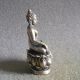 Holy Buddha Sculpture Good Luck Safety Charm Thai Amulet Amulets photo 3