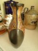 Vintage Japanese Metal Vase Vases photo 2