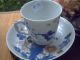 1 Dish 1 Teacup Nanking Cargo 1752 Christie ' S 1986 Blue And Enamels Rare Model Plates photo 2