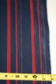Vintage Japanese Indigo Cotton Shijira Striped Kimono Fabric For Patchwork Quilt Kimonos & Textiles photo 3