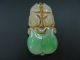 Prefect Chinese Antique Green Jade Pendant/two Fish Offering Bead Necklaces & Pendants photo 1