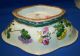 Antique,  Hand - Painted Porcelain Plate On The Pedestal 2 Plates photo 2