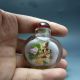 Fine Chinese Inside Hand Painted Glass Snuff Bottle 09 Incense Burners photo 7
