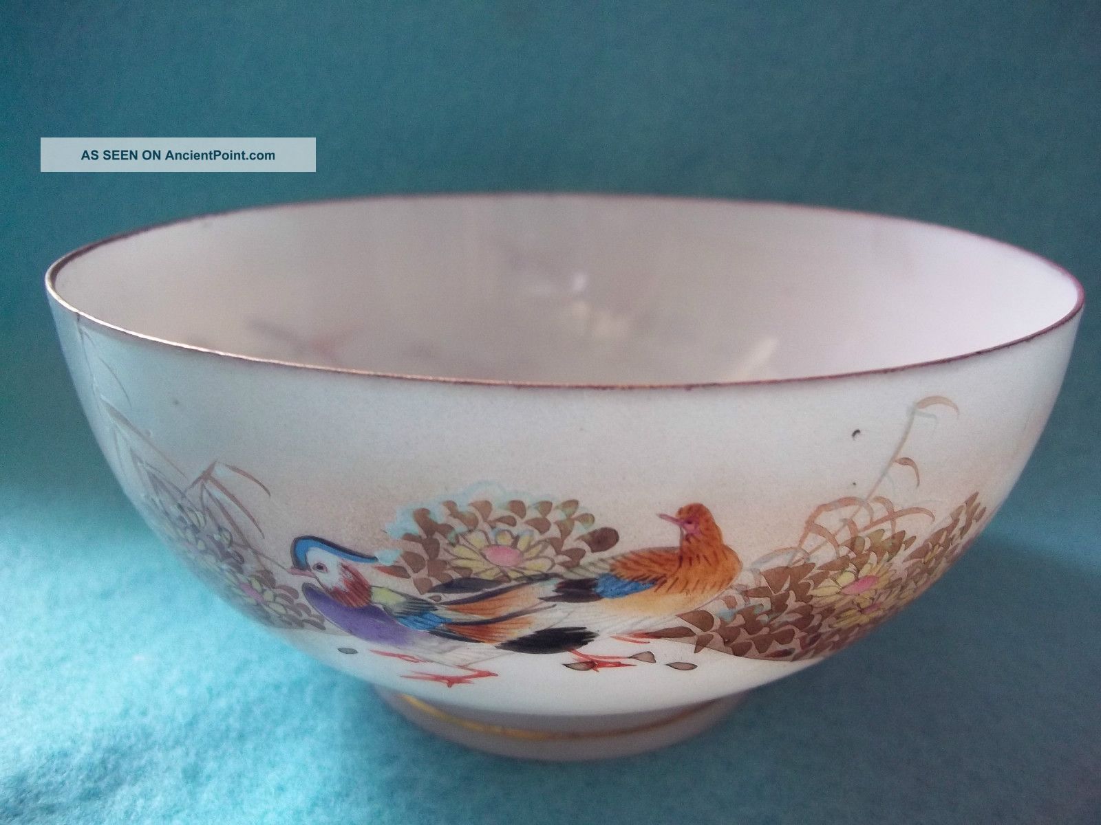 Must See Japanese Hand Painted Bowl (matches Other Listings) Porcelain photo