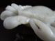 Chinese White Jade Carving Crab Big Other photo 7