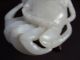 Chinese White Jade Carving Crab Big Other photo 8