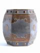 Fine Qing Chinese Heavy Pewter And Brass Tea Caddy Box + Cover 19th - 20th Qing Tea Caddies photo 1