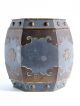 Fine Qing Chinese Heavy Pewter And Brass Tea Caddy Box + Cover 19th - 20th Qing Tea Caddies photo 3