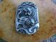 Tibet Folk Classical Jade Stone Carve Auspicious Leopard Tiger Pendant 341 Reproductions photo 1