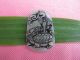 Tibet Folk Classical Jade Stone Carve Auspicious Basaltic Suzaku Pendant 361 Reproductions photo 1