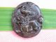 China Folk Classical Jade Stone Carve Lucky Long Crane Pendant 365 Reproductions photo 1