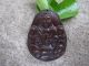 Tibet Folk Classical Jade Stone Carve Auspicious Kwun Yam Pendant 270 Reproductions photo 1
