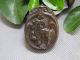 Chinese Folk Classical Jade Stone Carved Zodiac Sheep Lucky Pendant 179 Reproductions photo 2