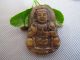 Tibet Folk Classical Jade Stone Carve Lucky Auspicious Dragon Pendant 386 Reproductions photo 1