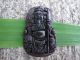 China Folk Classical Jade Stone Carve Auspicious Warrior Pendant 308 Reproductions photo 1