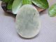 China Folk Classical Jade Stone Carving Lucky Two Monkeys Pendant 091 Reproductions photo 1