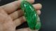 Prefect Chinese Anqutie Green Jade Pendant/gourd&hyacinth Bean Necklaces & Pendants photo 1