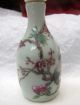 Collect The Old China - Painting Plum Crane - Porcelain Snuff Bottle - 0117 Snuff Bottles photo 1