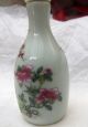 Collect The Old China - Painting Plum Crane - Porcelain Snuff Bottle - 0117 Snuff Bottles photo 3
