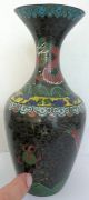 Antique Cloisonne Vase With Dragons Very Old 8 Inches Chinese Japanese Asian Vases photo 5
