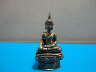 Holy Buddha Wealth Rich Lucky Charm Thai Amulet photo