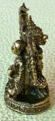 Garuda King & Phra Sivali Wealth Lucky Good Business Charm Thai Amulet Amulets photo 1