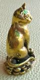 Wealth Cat Wealth,  Rich,  Lucky,  Good Business Attraction Amulets photo 2