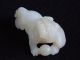 Chinese Antique White Jade Beast Other photo 1