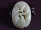Chinese White Jade Carving Double Beasts Other photo 4