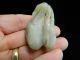Antique Chinese Celadon Jade Toggle 19th Century Other photo 9