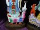 Republic Antique Chinese 2 Famille Rose Porcelain Figurines Of Longevity Other photo 2