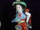 Republic Antique Chinese 2 Famille Rose Porcelain Figurines Of Longevity Other photo 3