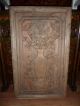 Old Hand Carved Rare Antique Chinese Export Wood Panel Plaque.  Carving Other photo 1