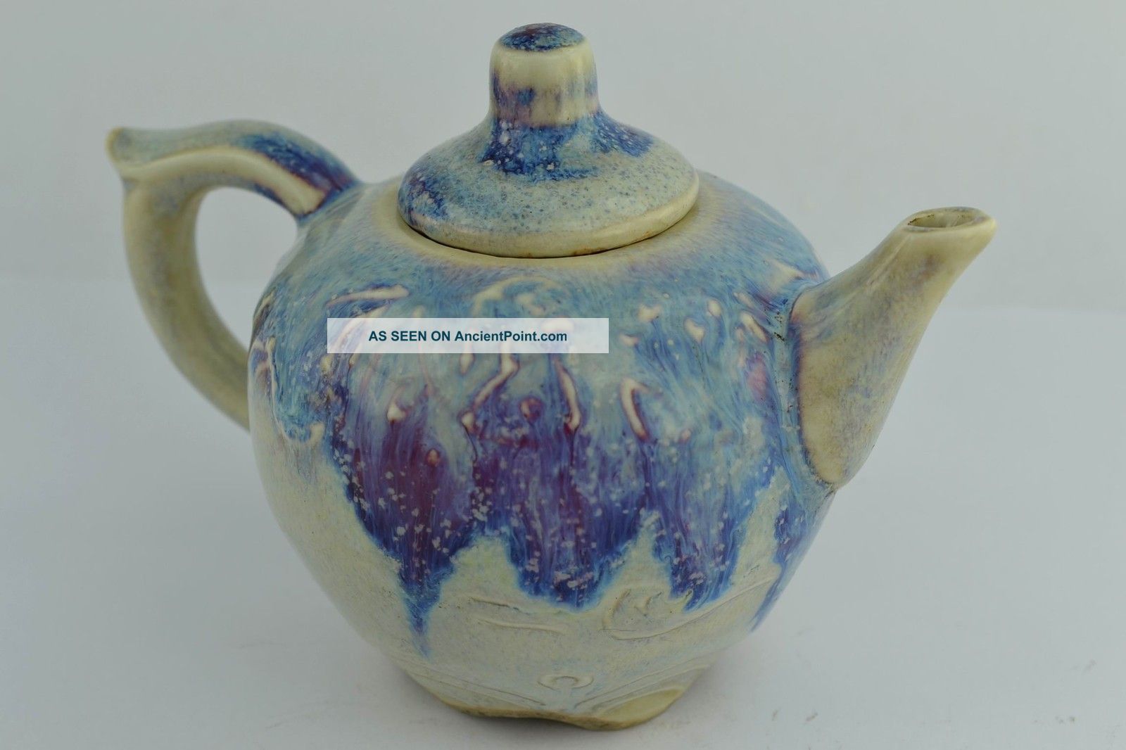 Asian Rare Old Collectibles Decorated Wonderful Handwork Porcelain Tea Pot Pots photo