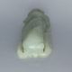 Antique Carved Jade 120511 - 1622 H60xw24xd10mm Weight 21g Necklaces & Pendants photo 7