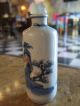 Antique Chinese Blue & White Porcelain Snuff Bottle W/ Man & Landscape Snuff Bottles photo 3