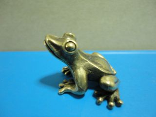 Wealth Frog Rich Luck Good Business Charm Thai Amulet photo