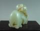 Fine Old Chinese Hetian Jade Carved Sheep Pendant Necklaces & Pendants photo 2