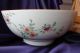 Huge Antique Chinese Famille Rose Porcelain Bowl Bowls photo 4