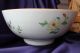 Huge Antique Chinese Famille Rose Porcelain Bowl Bowls photo 7