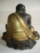 Bronze Chinese Buddah In Lotus Position Buddha photo 2