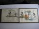 Antique 19th Century Japanese Lacquered Postcard Album Hand Painted Other photo 5