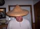 Vintage Conical Asian Bamboo Sun Sedge Rice Paddy Bamboo Straw Coolie Hat Chines Other photo 2
